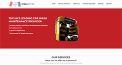 Desktop Screenshot of carwashuk.com