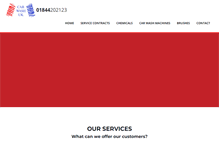 Tablet Screenshot of carwashuk.com